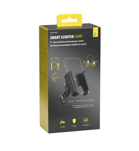 Porta telefono universale attacco specchietto o parabrezza Smart Scooter Gr