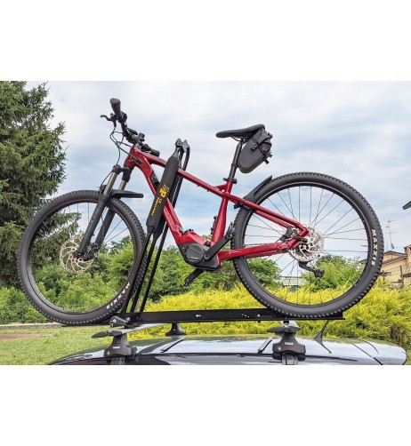 Portabici da tetto per barre portatutto Prealpina Senior 7009