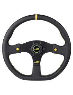 Volante universale Luisi Stealth Corsa HP 355mm in pelle