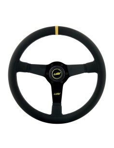 Volante universale Luisi Mirage Corsa 350mm in pelle nera