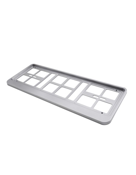 Portatarga anteriore universale grigio PTX AG