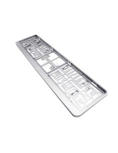 Portatarga posteriore universale grigio PTX G 2