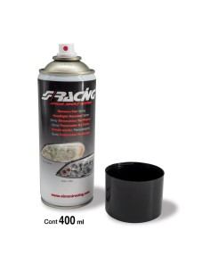 Spray per ripristino fari in policarbonato ingialliti 400ml Simoni Racing