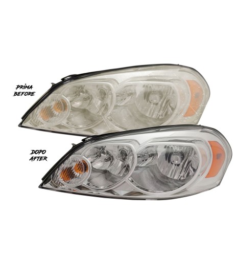 Spray per ripristino fari in policarbonato ingialliti 400ml Simoni Racing