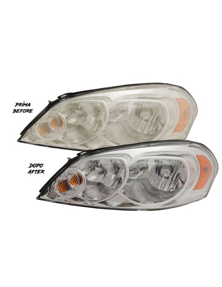 Spray per ripristino fari in policarbonato ingialliti 400ml Simoni Racing