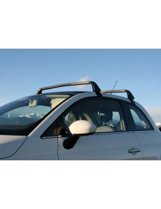 Kit barre portatutto LP51 per Fiat 500 500C dal 2007 al 2024 2
