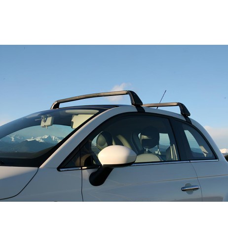 Kit barre portatutto LP51 per Fiat 500 500C dal 2007 al 2024