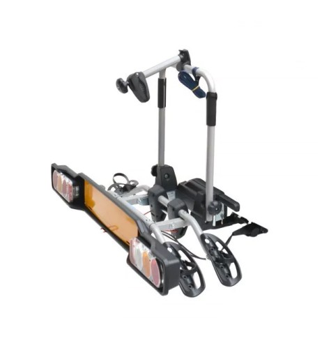 Portabici per gancio traino inclinabile Parma 2 bici