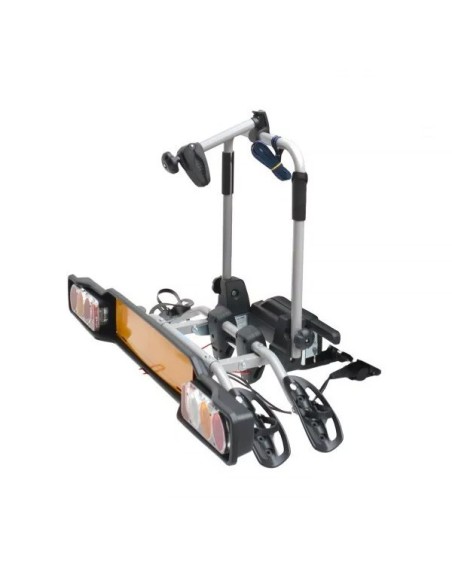 Portabici per gancio traino inclinabile Parma 2 bici