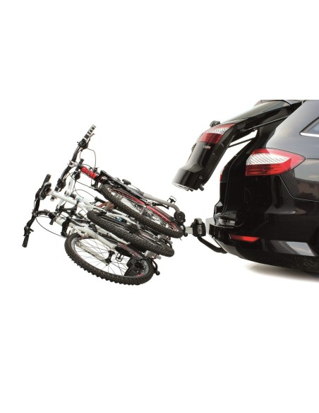 Portabici per gancio traino inclinabile Parma 2 bici