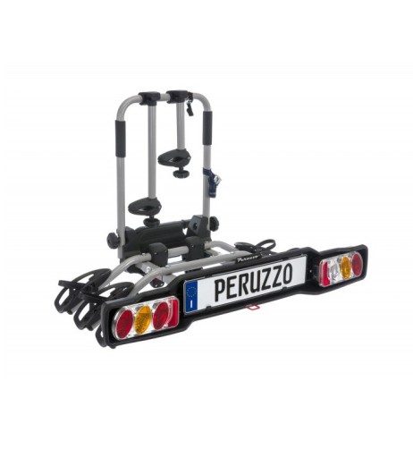 Portabici per gancio traino inclinabile Parma 3 bici