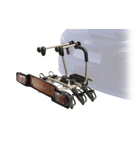 Portabici per gancio traino inclinabile Parma 3 bici