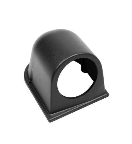 Portastrumento auto cruscotto 1 foro 2 52mm nero