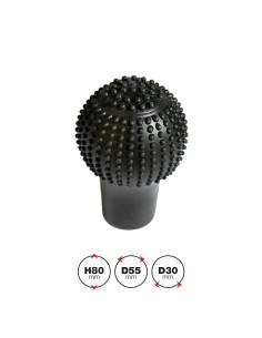 Copripomello cambio in silicone nero grip antiscivolo universale SGKC 2