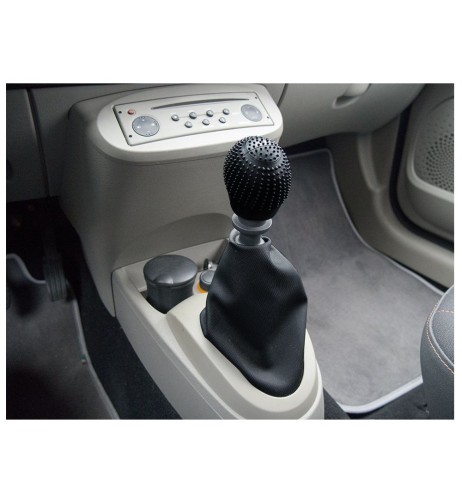 Copripomello cambio in silicone nero grip antiscivolo universale SGKC