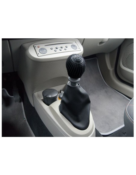 Copripomello cambio in silicone nero grip antiscivolo universale SGKC