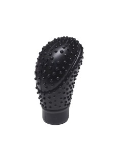 Copripomello cambio in silicone nero grip antiscivolo universale SGKC2