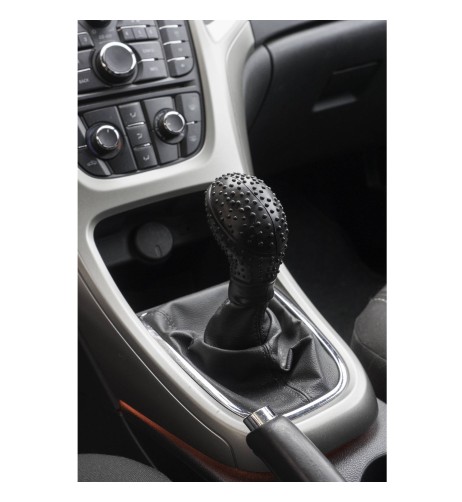 Copripomello cambio in silicone nero grip antiscivolo universale SGKC2