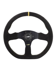 Volante universale Luisi Stealth Corsa 355mm in camoscio