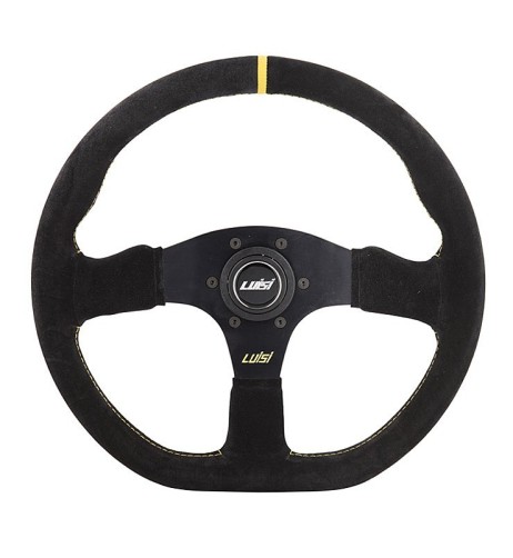 Volante universale Luisi Stealth Corsa 355mm in camoscio