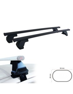 Barre portatutto portapacchi acciaio Citroen C3 dal 2024