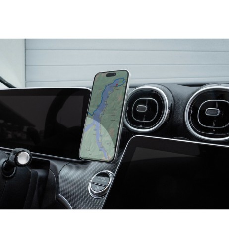 Porta telefono magnetico con base adesiva