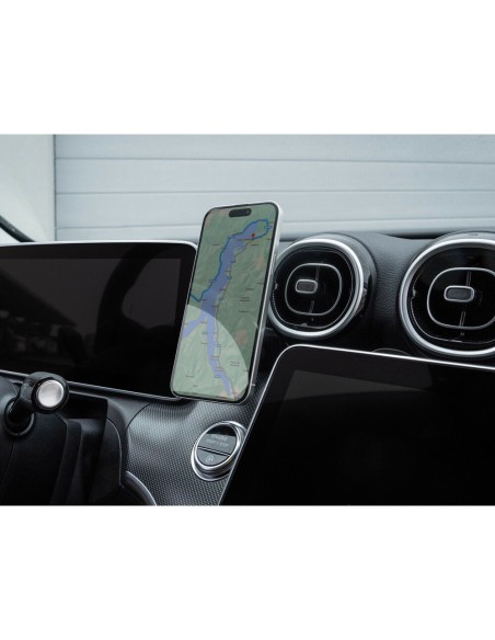 Porta telefono magnetico con base adesiva