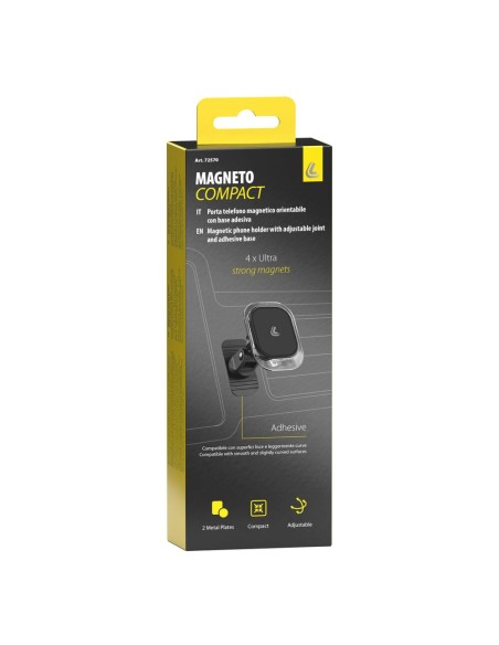 Porta telefono magnetico con base adesiva