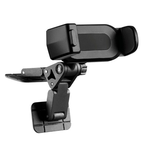 Porta telefono a clip con doppia base adesiva