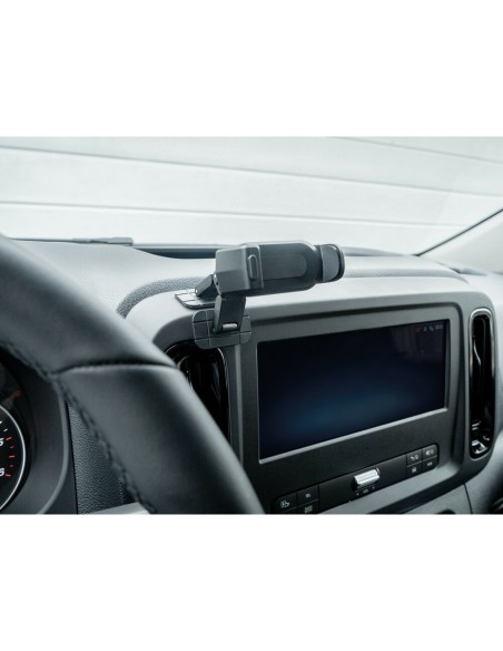 Porta telefono a clip con doppia base adesiva