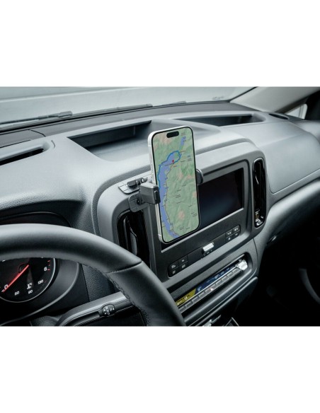 Porta telefono a clip con doppia base adesiva