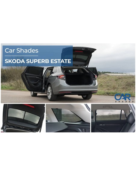 Kit tendine oscuranti parasole su misura Skoda Superb Wagon dal 2024