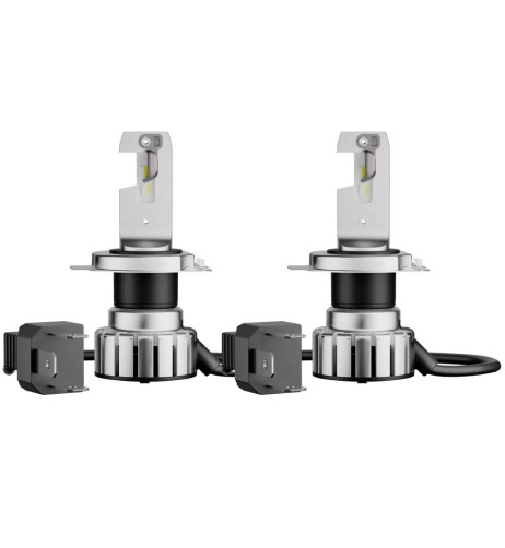 Coppia Lampadine conversione LED H4 omologate Osram Night Breaker Led Smart