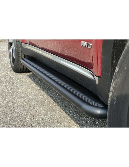 Pedane laterali S50 alluminio NERO Jeep Wrangler 2 porte dal 2007 al 2018