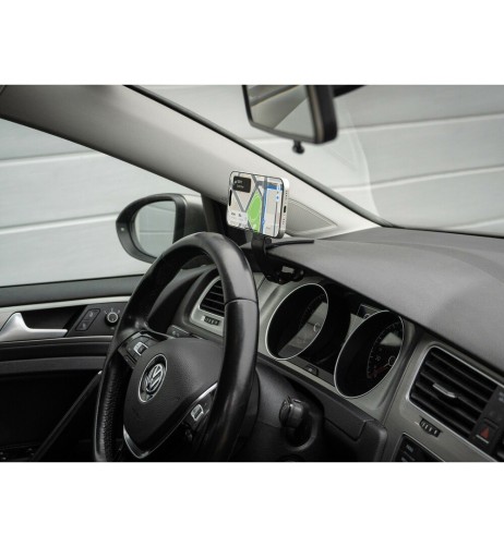 Porta telefono magnetico da cruscotto con 2 dischi inclusi
