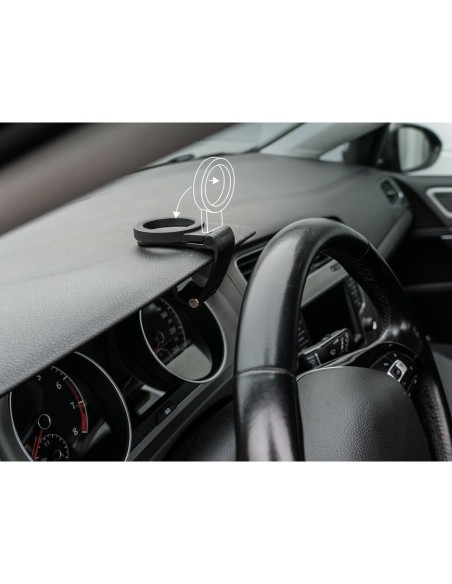 Porta telefono magnetico da cruscotto con 2 dischi inclusi