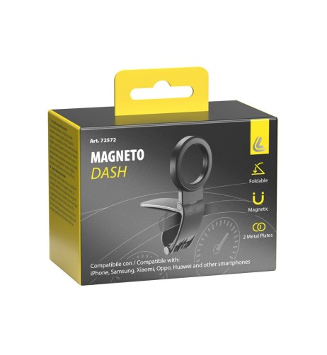 Porta telefono magnetico da cruscotto con 2 dischi inclusi