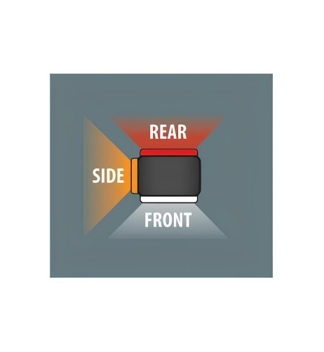 Luce ingombro 6 Led 12 24V omologata Alpha Flex 15 Sinistra