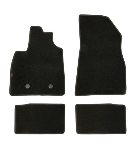 Set tappetini su misura moquette Dacia Duster Mhev dal 2024