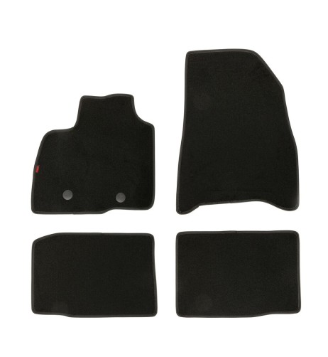 SPRINT Tappetini Auto In Moquette Su Misura Per Jeep Renegade MY14 (2014-2015) – Set 3 Pezzi, Antiscivolo, Salvatacco In Gomma, Fissaggi Originali