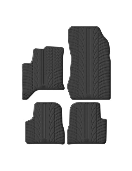 Set tappetini su misura gomma profumati Lancia Ypsilon Mhev dal 2024