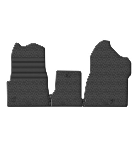 Set tappetini su misura gomma per Renault Master manuale dal 2024