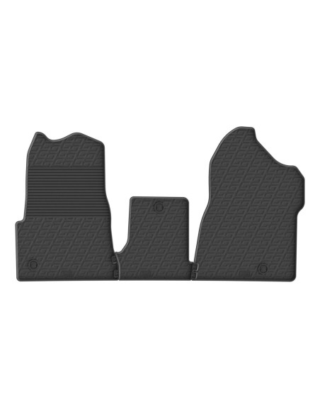 Set tappetini su misura gomma profumati Renault Master manuale dal 2024