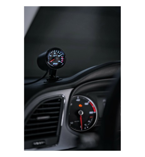 Indicatore 2 retroilluminato Temperatura acqua Black Analogue