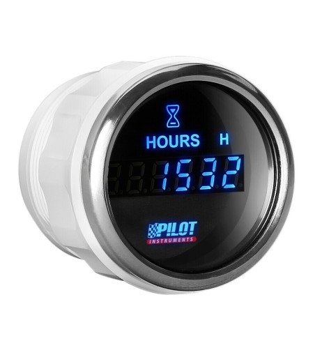 Indicatore 2 retroilluminato Contaore Black Digital