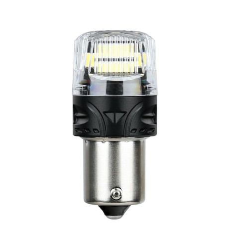 Coppia lampadine auto Led BA15s Ultra Lumen Series Resistenza incorporata