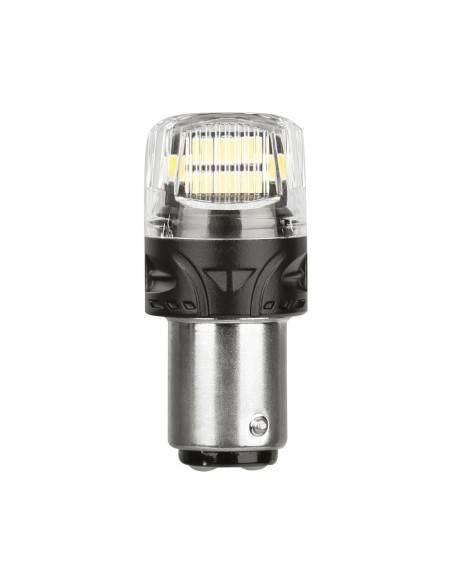 Coppia lampadine auto Led BAY15d Ultra Lumen Bianco Resistenza incorporat