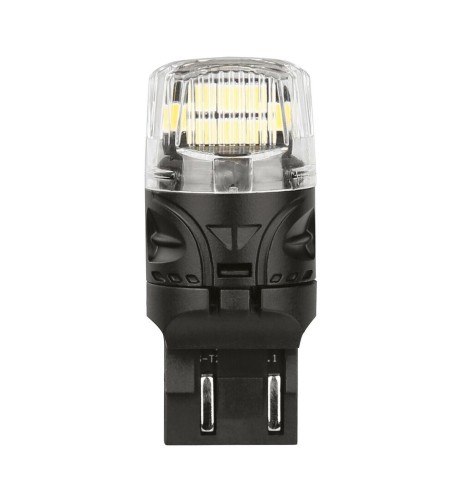 Coppia lampadine auto Led W3x16q T20 Ultra Lumen Bianco Resistenza incorp