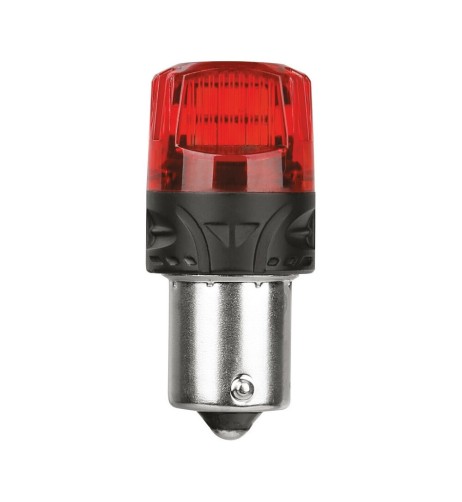 Coppia lampadine Led BAW15s 24V Pro Series Rosso Resistenza incorporata