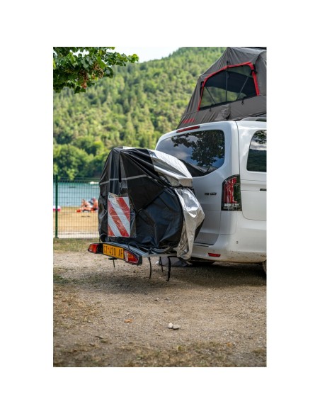 Copertura universale per portabici gancio traino